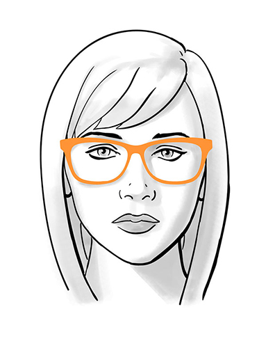 Femme : Choisir la couleur des lunettes de vue : yeux - cheveux - teint